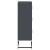 Sideboard Anthracite 68.5x38.5x123.5 cm Steel 846490