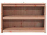 Outdoor Kitchen Cabinet MEPPEL 3 pcs White Solid Pine Wood 3443798