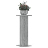 Plant Stands 2 pcs Grey Sonoma 30x30x80 cm Engineered Wood 3307869