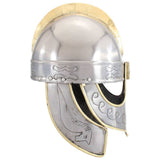 Beowulf Helmet Antique Replica LARP Silver Steel 286232