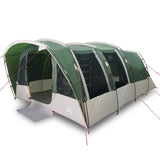 Family Tent Tunnel 8-Person Green Waterproof 94749
