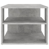 ZNTS Coffee Table Concrete Grey 100x50x40 cm Engineered Wood 806925