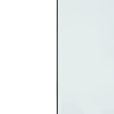 Fireplace Glass Plate Rectangular 100x60 cm 324130