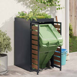 Wheelie Bin Storage with Planter Roof for 240L Bin Anthracite 42018683