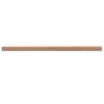 ZNTS Wall Shelf 100x20x4 cm Solid Wood Beech 356020