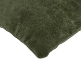 Cushion Cover 12 pcs HEERLEN Green 40 x 80 cm Microfiber Fleece 909996