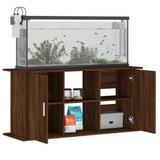 Aquarium Stand Brown Oak 121x41x58 cm Engineered Wood 833622
