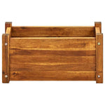 ZNTS Garden Raised Bed Acacia Wood 50x25x25 cm 42565