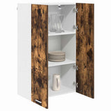 Hanging Cabinet Smoked Oak 60 x 31 x 100 cm Engineered Wood 884358
