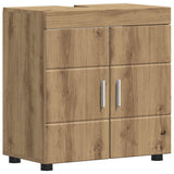 Bathroom Furniture Set TULUM 4 pcs Artisan Oak 60 x 34 x 63 cm 3398053