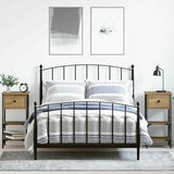 Bedside Cabinet 2 pcs Brown 33.5 x 36 x 70 cm Engineered Wood 871239