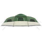 Family Tent with Rainfly Water-resistant 18-Person Green 42042234