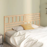 Bed Headboard 186x4x100 cm Solid Wood Pine 814159