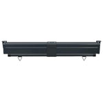 Balcony Side Awning 125x250 cm Black 48418