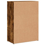 Sideboards 2 pcs Smoked Oak 60x30x84 cm Engineered Wood 3276599