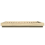 Bed Frame without Mattress Sonoma Oak 140x200 cm 3281191