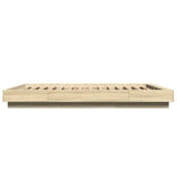 Bed Frame without Mattress Sonoma Oak 140x200 cm 3281191