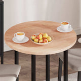 Table Top Light Brown 70 x 2.5 cm Solid Oak Wood 42016003