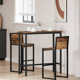 Table Old Wood 100 x 40 x 100.5 cm Engineered Wood and Steel 873742