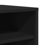 Shoe Cabinet Black 60x35x92 cm Engineered Wood 808946