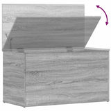 Storage Chest Grey Sonoma 84x42x46 cm Engineered Wood 815193