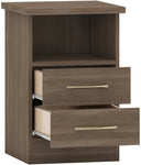 ZNTS Nevada 2 Drawer Bedside 100-103-066