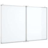 Magnetic Whiteboard Foldable 120x80x1.7 cm Aluminium 4005356