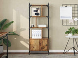 Bookcase Old Wood 44.5 x 30 x 154.5 cm Engineered Wood 882152