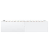 Bed Frame without Mattress White 90x200 cm 3280965