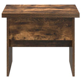 Coffee Table Smoked Oak 55 x 54.5 x 45 cm Engineered wood 887413