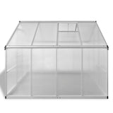 Reinforced Aluminium Greenhouse with Base Frame 6.05 m 41318