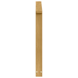 Armrests Module 2 pcs White 80 x 6 x 61 cm Solid Acacia Wood 901595