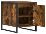Bedside Table 2 pcs Smoke Oak 39.5 x 30 x 50 cm Engineered Wood 886647
