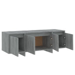 TV Cabinet Grey Sonoma 120x30x40.5 cm Engineered Wood 813051