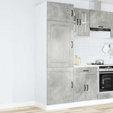 Kitchen Cupboard Kalmar Concrete Grey Engineered Wood 853631