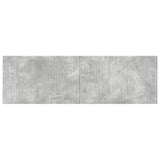 Wall-Mounted Headboard ARNHEM Concrete Grey Engineered Wood 896728