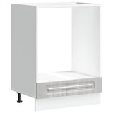 Oven Cabinet Kalmar Grey Sonoma Engineered Wood 853523
