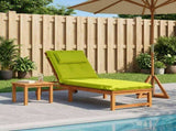 Sunlounger Cushion GEMERT 100% Polyester Bright Green 947528