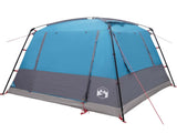 Party Tent Blue 10-Person 185T Polyester with PU Coating 42017449