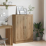 Book Cabinet Artisan Oak 82.5x30.5x115 cm Engineered Wood 856149