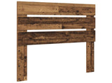 Bed Frame with Headboard Old Wood 100 x 200 cm Solid Pine Wood 3411782