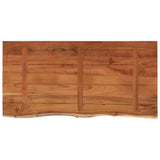 Bathroom Countertop 120x60x3.8 cm Rectangular Solid Wood Acacia 370312