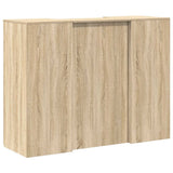 Reception Desk Sonoma Oak 135x50x103.5 cm Engineered Wood 3324189