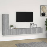 3 Piece TV Cabinet Set Grey Sonoma Engineered Wood 3114324