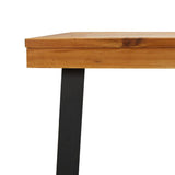 Garden Table 200x100x75 cm Solid Wood Acacia 319524