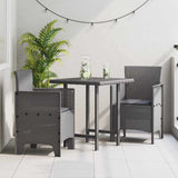 Garden Chair 2 pcs Light Grey 53 x 49 x 85 cm Polypropylene 847466