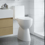 Rimless Toilet 7 cm Extra Height Soft Close Ceramic White 145779
