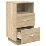 ZNTS Bedside Cabinets 2 pcs with 2 Drawers Sonoma Oak 36x36x68 cm 858583