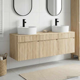 Bathroom Cabinet Set 3 pcs Sonoma Oak 49 x 44.5 x 65 cm 3405749
