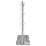 Vanity Mirror Rectangular Grey Sonoma 60 x 55 x 18 cm 868290